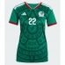 Messico Hirving Lozano #22 Prima Maglia Femmina Mondiali 2026 Manica Corta